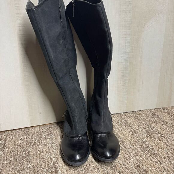Donald J Pliner Devi Leather Almond Toe Knee High Fashion Boots NWOT, size 6 - Picture 5 of 16